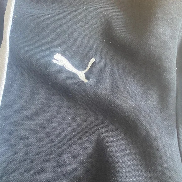 SOLD SOLD SOLD Puma Black Zip-Up Hoodie M - Picture 4 of 15